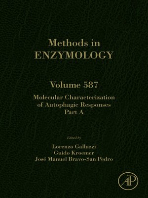 cover image of Methods in Enzymology, Volume 587